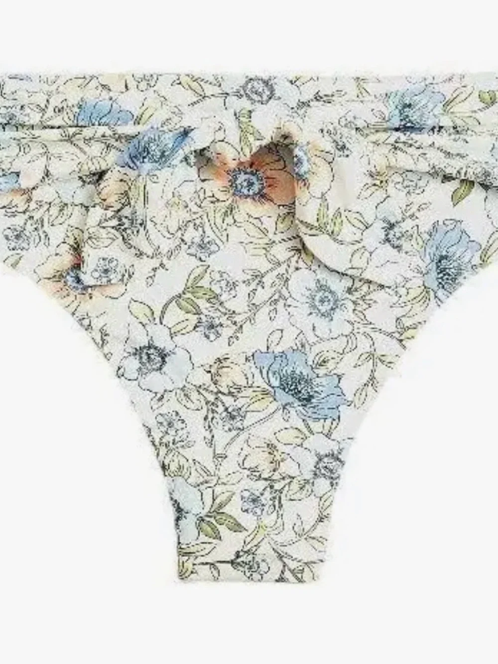 J Crew Floral Vines swim set; 38C and Large